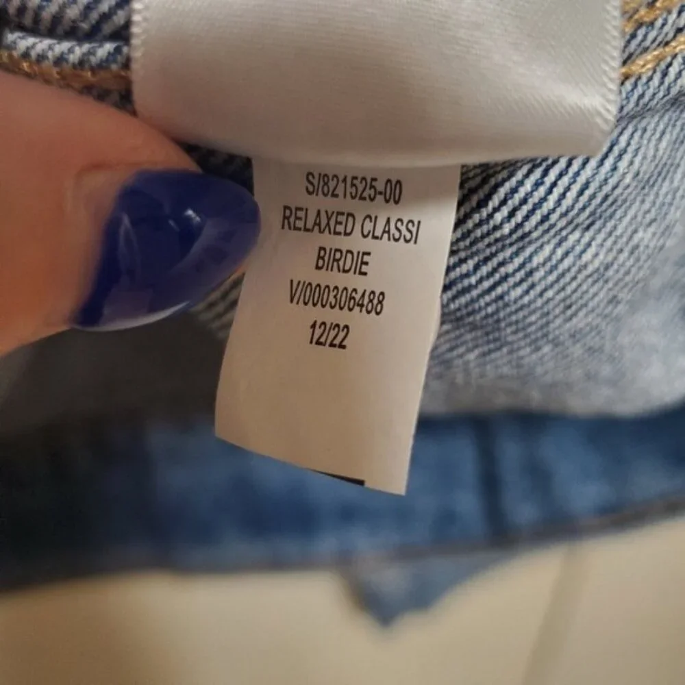 NWT Denim Jacket Old Navy Relaxed Classic XXL Birdie - Picture 12 of 14
